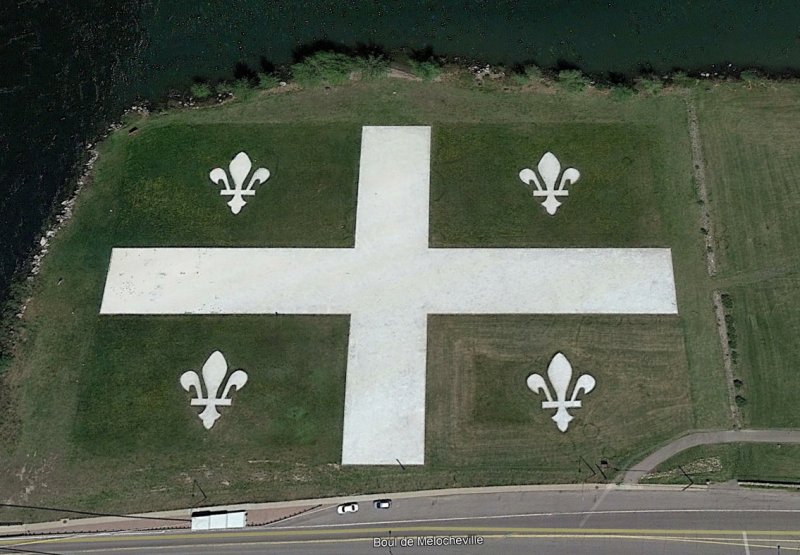 Bandera de Quebec 1