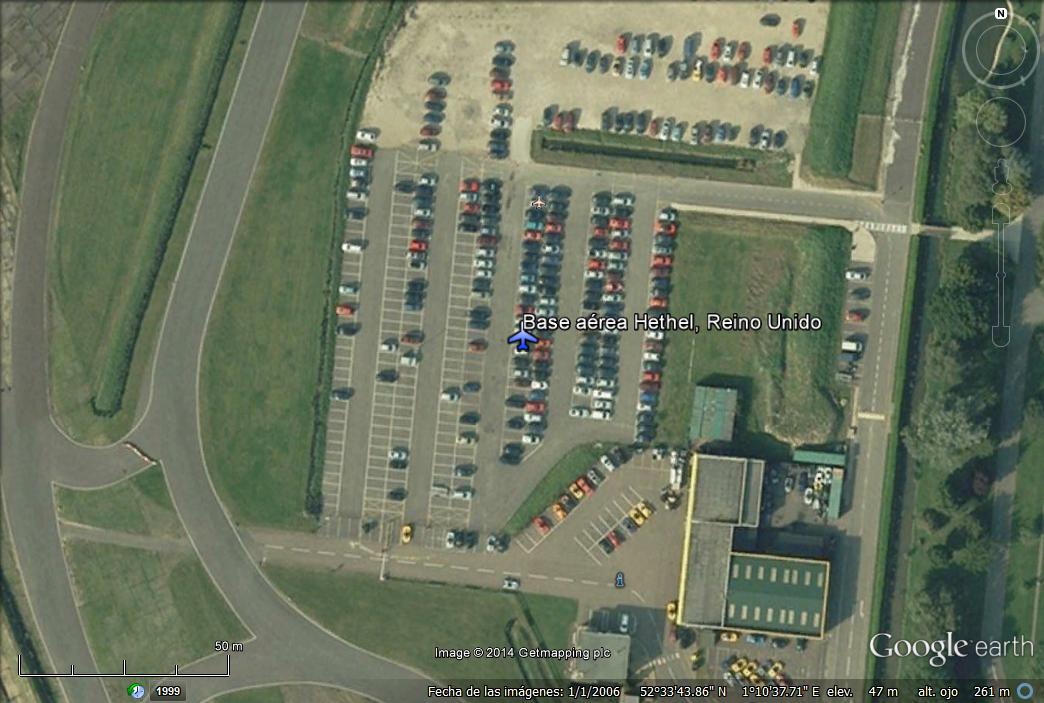 Base aerea de Hethel - Parking de Lotus - Reino Unido 1 - Aeropuerto de El Toro - Deposito de Vehiculos 🗺️ Foro General de Google Earth