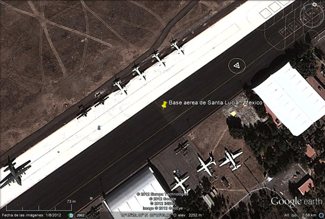 Base Aerea de Santa Lucia - Mexico 1 - Zaragoza F-18 Hornet - 11 aviones en pista 🗺️ Foro Belico y Militar