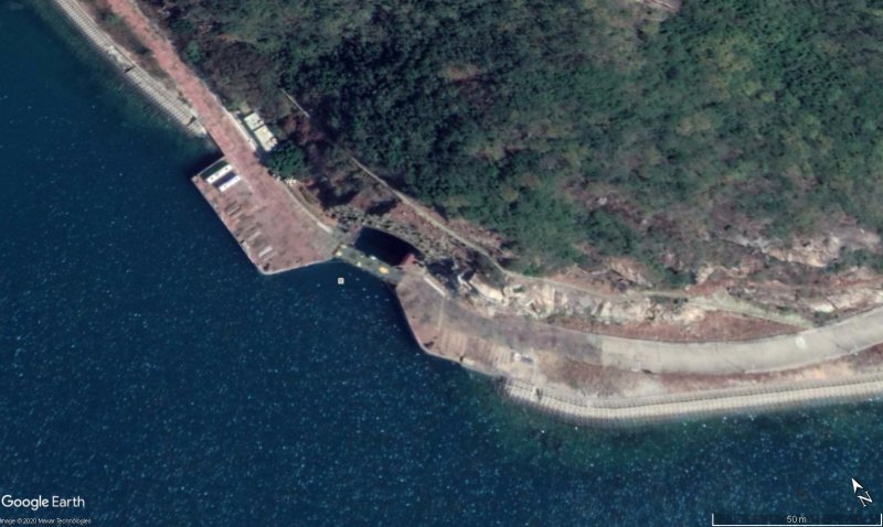 Base secreta de Submarinos de Yulin, Hainan, China 2