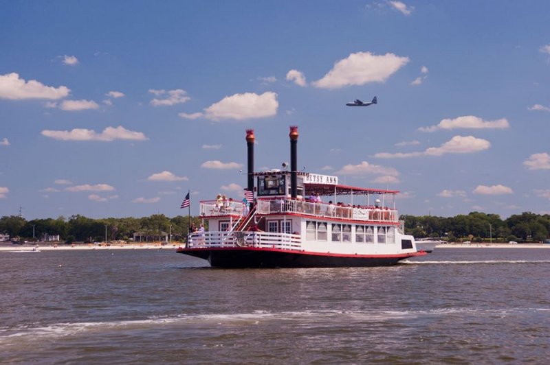 Betsy Ann Paddle Steamer - USA 2 - Barcos Rueda de Paleta o Vapor de ruedas