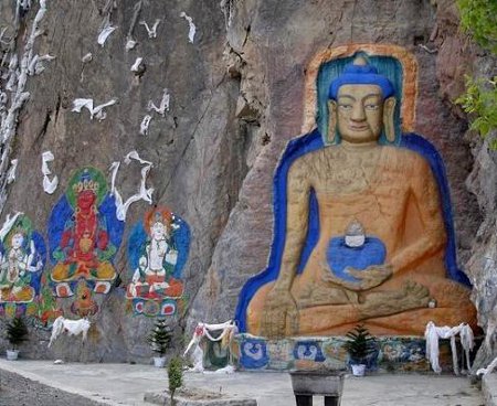 Buda Nietang, Lhasa, Xizang, China 0