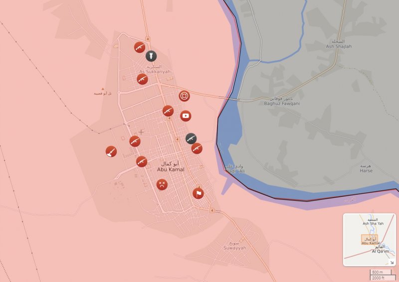 Al Bukamal controlado por el SAA 1 - Guerra Civil de Siria