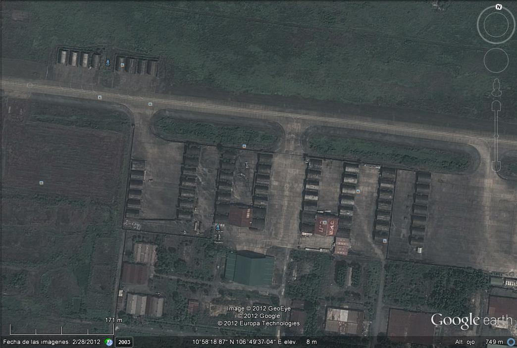 Bunkeres Base aerea de Bien Hoa - Vietnam 1