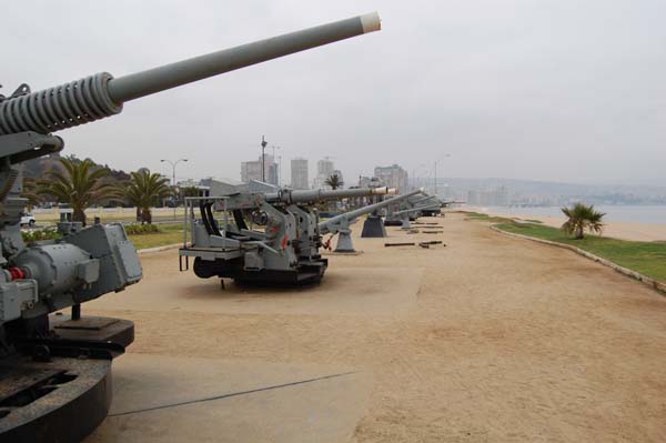 Museo de Cañones Navales en  Chile. 1