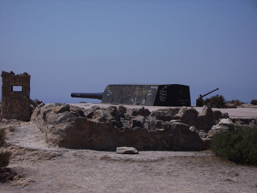 Bateria de Cabo Tiñoso - Fuerte Copacabana-Brasil.