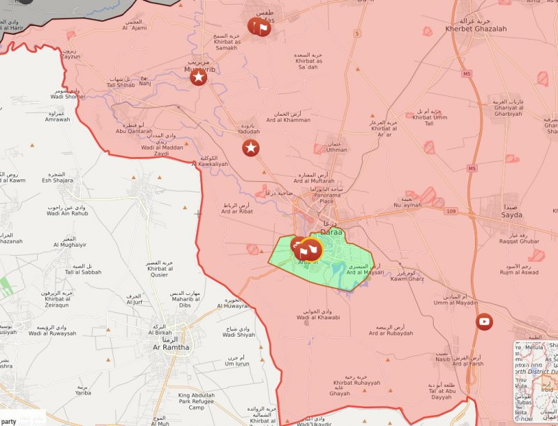 Caída de Daraa (12/07/2018) 1 - EL ISIS pierde sus ultimos enclaves en Deir Ez Zor 🗺️ Foro Belico y Militar