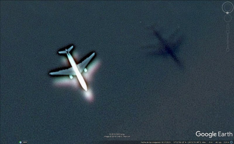 Avión camino de Incheon, Corea del Sur 1 - Avion volando cerca de Budapest 🗺️ Foro General de Google Earth