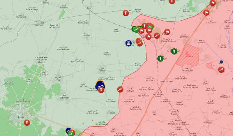 Campo de batalla de Idlib a 10-02-2020 - Enfrentamiento turco-sirio 02-02-2020 🗺️ Foro Belico y Militar