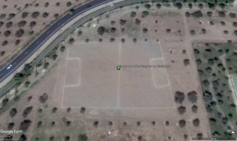 Campo de fútbol irregular en Marrakech 1 - Estadio Primera D Liniers de San Justo (Argentina) 🗺️ Foro Deportes y Aficiones