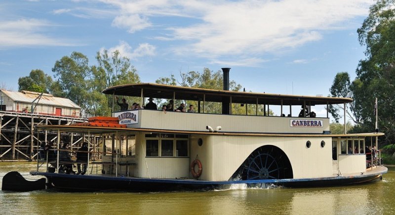 Canberra, Paddle Steamer, Australia 2 - Pyap, barco de paletas, Australia 🗺️ Foro General de Google Earth