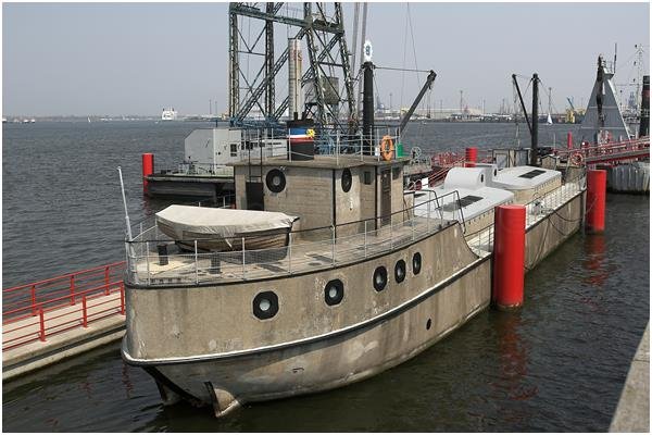 Barco museo CAPELLA, puerto de Rostock, Alemania 0 - Barcos de hormigón armado (Concreto o Ferrocemento)