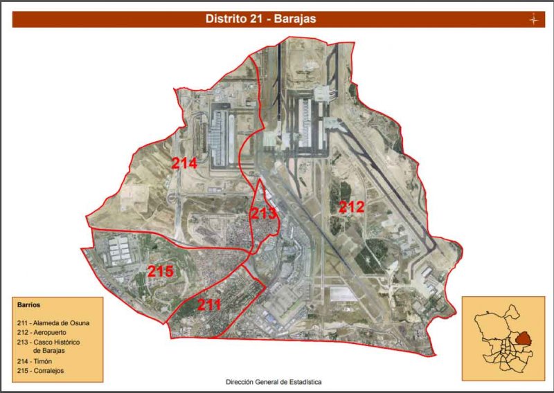 mapa de ubicacion de barrios - Municipalidad de Barajas