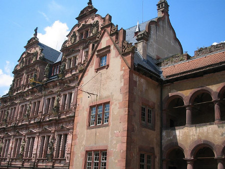 Castillo de Heidelberg, Karlsruhe, Alemania 1