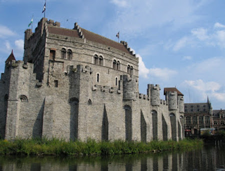 Castillo de los Condes de Gante, Flandes Oriental, Bélgica 1