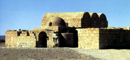 castillo de Qasr Amra, Azraq, Zarká, Jordania 1