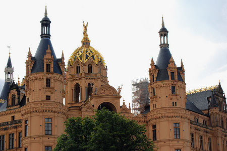 Castillo de Schwerin, Mecklemburgo, Alemania 1