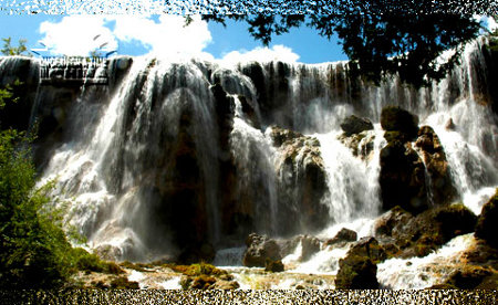 Cataratas Nuorilang, Sichuan, China 2