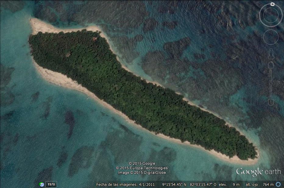 Cayo Zapatilla - Bocas del Toro - Panamá 0 - Playa de Anse Source D'Argent en Seychelles 🗺️ Foro Google Earth para Viajar