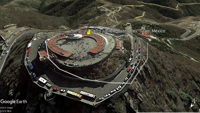 Cerro jubilete Cristo Rey, Silao, México 2