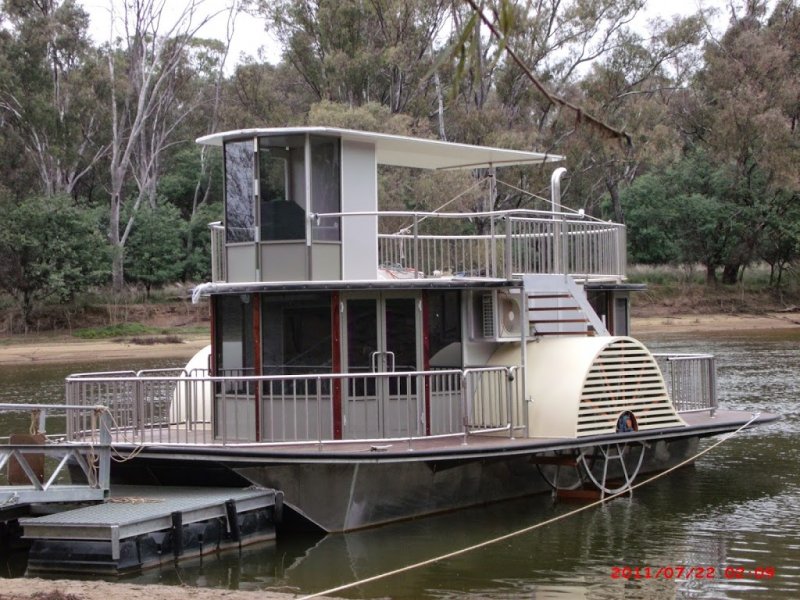 Cobba Paddle Steamer, Australia 2 - Barcos Rueda de Paleta o Vapor de ruedas