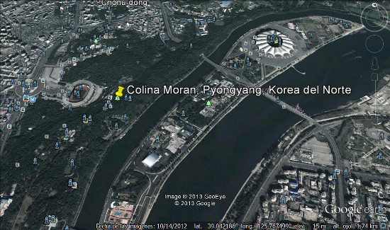 Colina Moran, Pyongyang, Korea del Norte 2