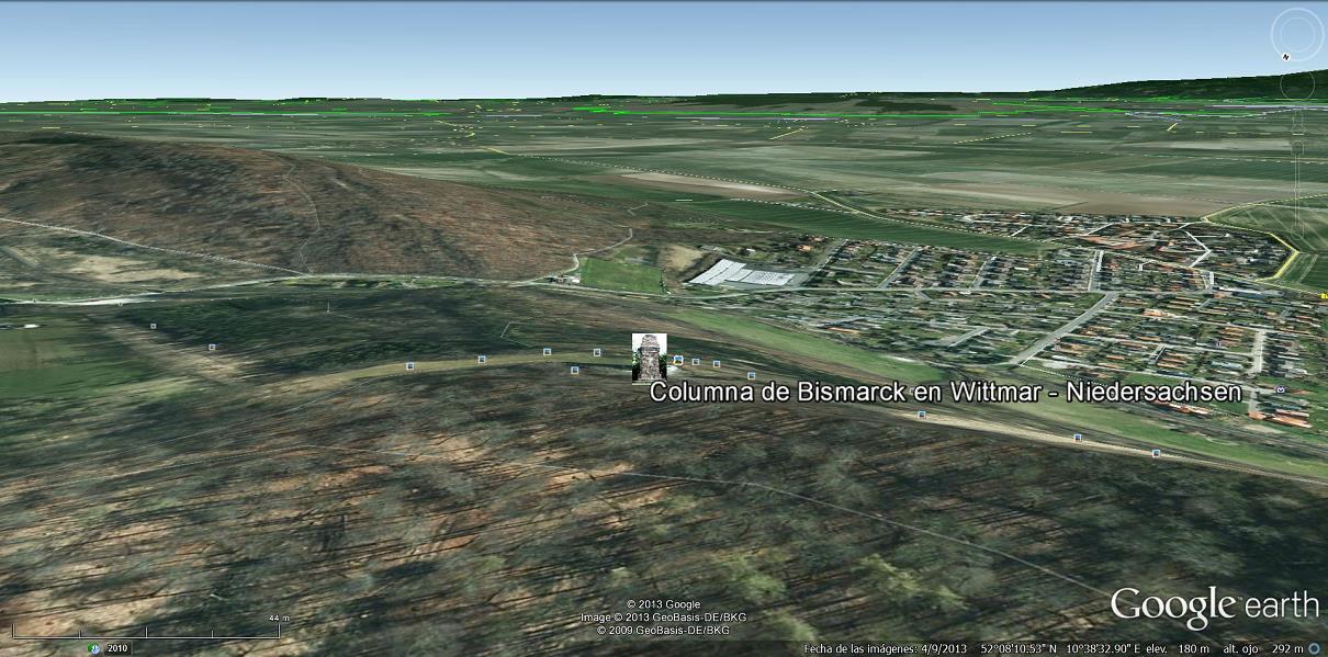 Columna de Bismarck en Wittmar - Niedersachsen 1 - Torre Bismarck en Bielefeld Nordrhein Westfalen 🗺️ Foro de Historia