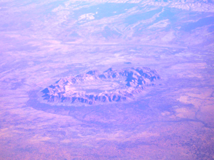 GOSSES BLUFF-El cráter del meteoríto. 0