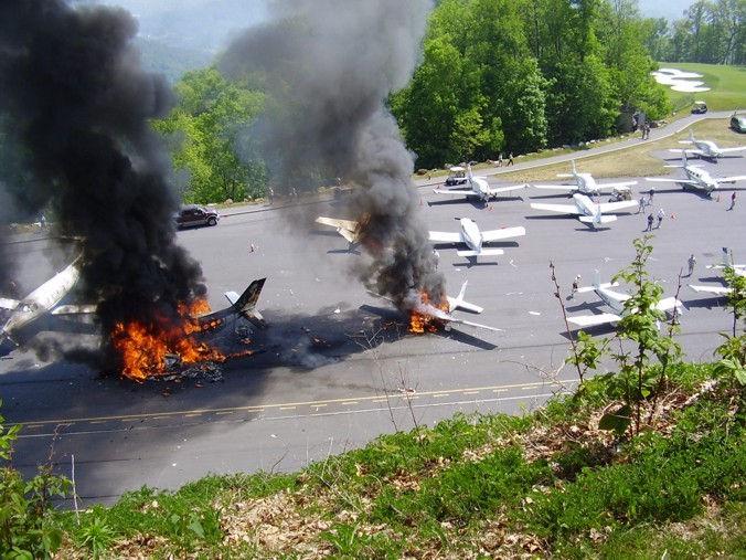 Problemillas - Aviones Accidentados