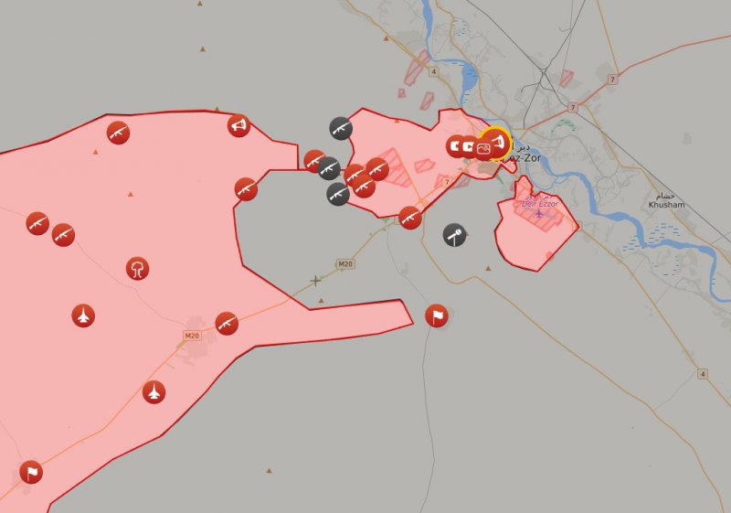 Deir ez Zor, liberada del cerco 1 - Tapon de Turquia con el ISIS 🗺️ Foro Belico y Militar