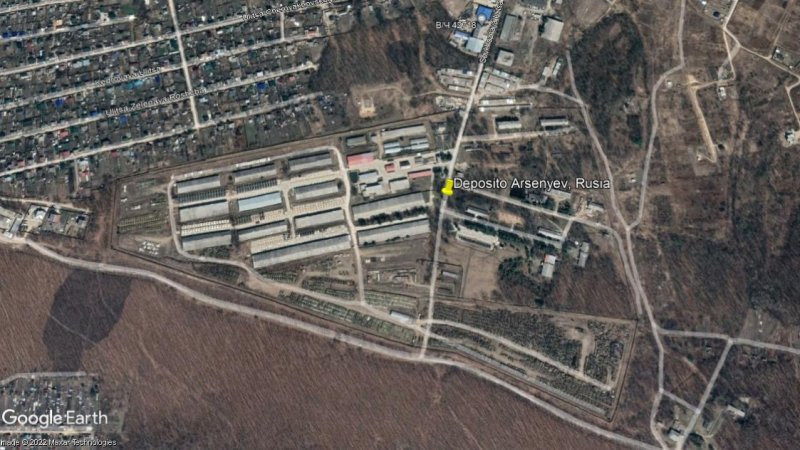 Deposito de tanques Arsenyev, Krai de Primorie, Rusia 1