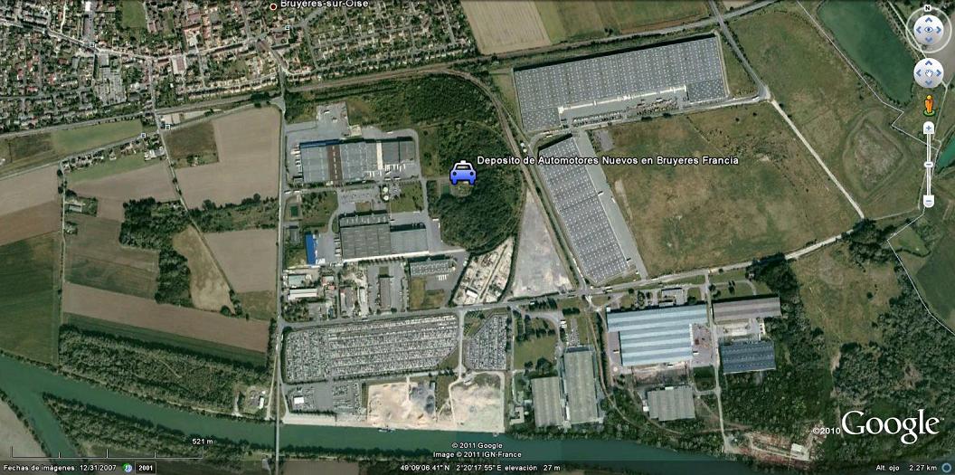 depósito de automotores en Bruyeres, Francia 0 - Valencia: Parking de Coches para exportacion 🗺️ Foro General de Google Earth