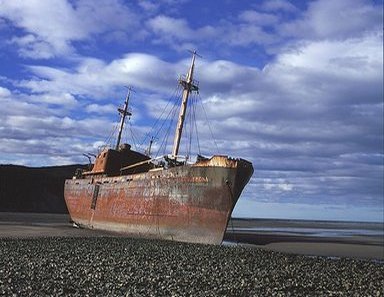 Buque Mercante DESDEMONA en CABO SAN PABLO, ARGENTINA 1 - Barco Hundido - Mauricio 🗺️ Foro General de Google Earth