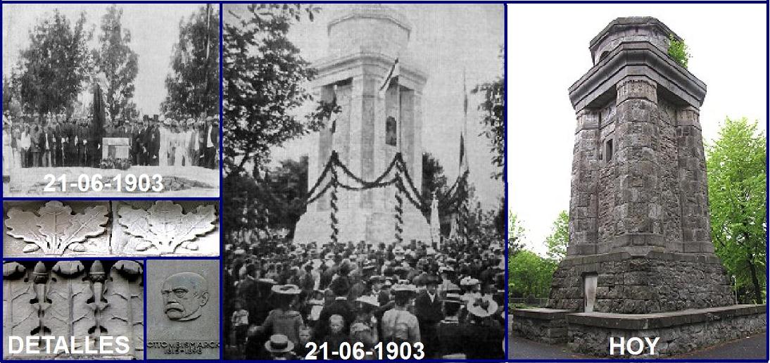 Columna Bismarck en Rengsdorf - Rheinland-Pfalz Alemania 0