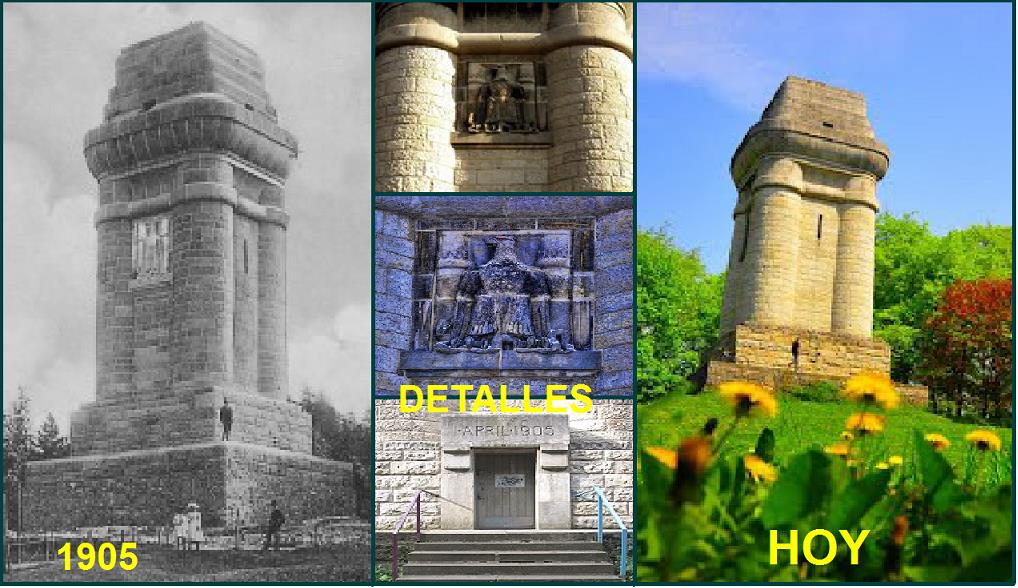 Torre Bismarck en Hildesheim - Niedersachsen 0 - Columna de Bismarck en Bad Berleburg – Nordrhein Westfalen 🗺️ Foro de Historia