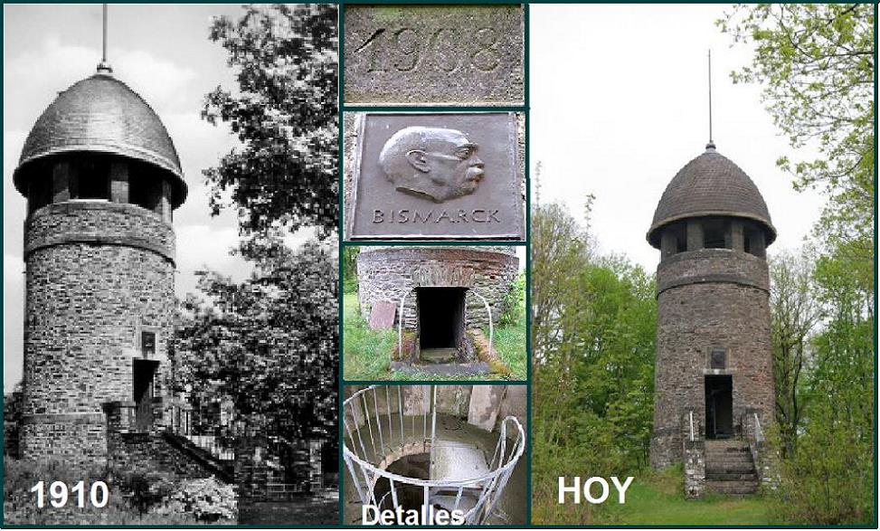 Torre de Bismack de Bad Bertrich Rheinland-Pfalz Alemania 0 - LOCALIZACION DE LAS TORRES DE BISMARCK