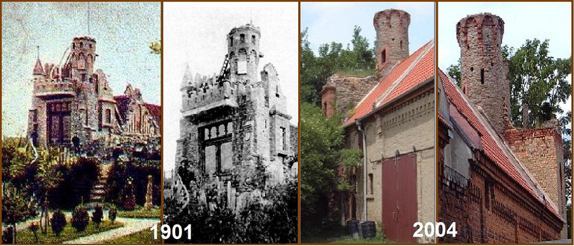 La torre de Bismarck en Radefeld Sachsen Alemania 0