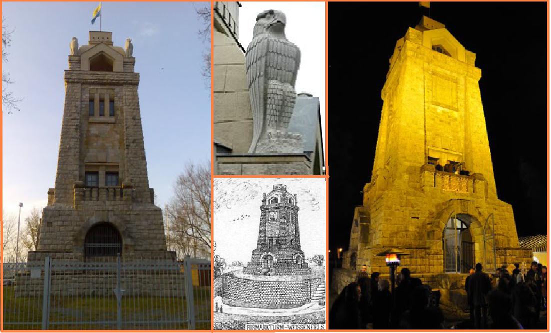 Torre de Bismarck en Weißenfels/Saale Sachsen Anhalt 0