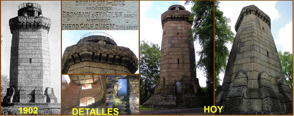 Torre Bismarck en Bonn - Bad Godesberg 0 - Columna de Bismarck en Köln Nordrhein Westfalen 🗺️ Foro de Historia