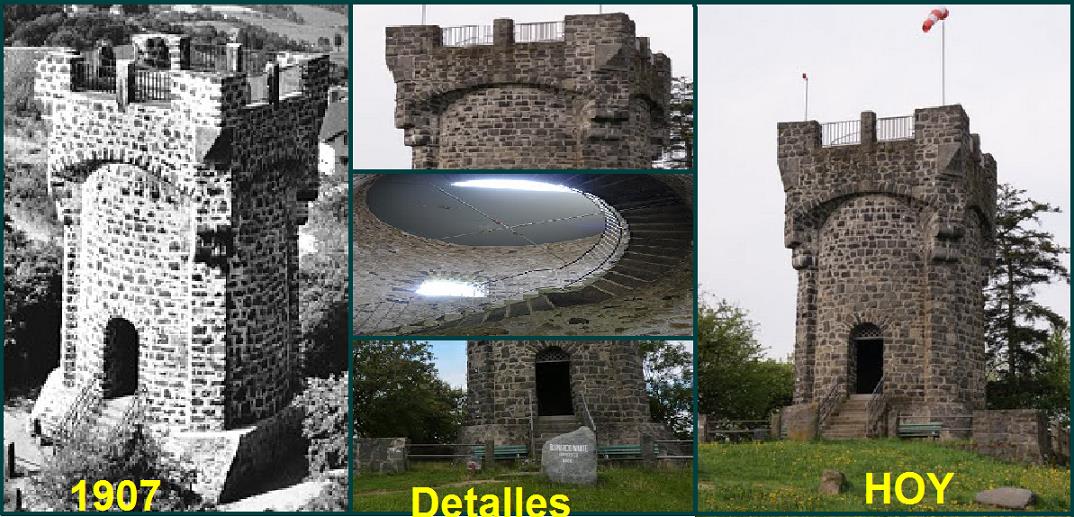 Torre de Bismarck de Lindenfels - Hessen 0 - Columna de Bismarck de Greifswald Vorpommern 🗺️ Foro de Historia