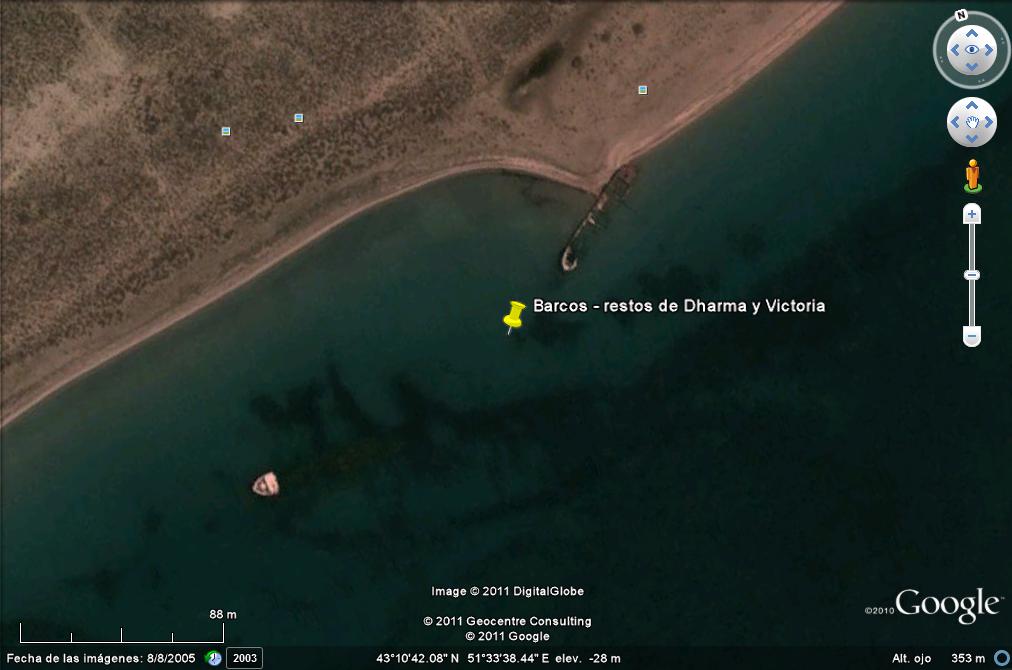 Dharma y Victoria. - Marcelina de Ciriza -BARCO HUNDIDO 🗺️ Foro General de Google Earth