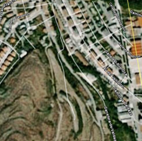 Imagenes de satelite que no coinciden con las calles