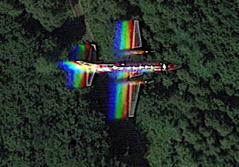 Drag Queen Plane - Escocia 1 - Avion volando cerca de Chipre 🗺️ Foro General de Google Earth