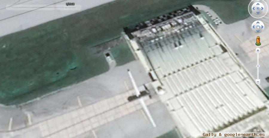 Dron Northrop Grumman RQ-4 Global Hawk (GUAM) 1 - UAV, Drones: Aviones no tripulados cazados con Google Earth