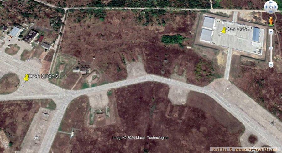 Drones Orión en Base Aérea Kirovskoye, Crimea 2 - Fabrica de Drones Shahed (Rusia - Irán) 🗺️ Foro Belico y Militar