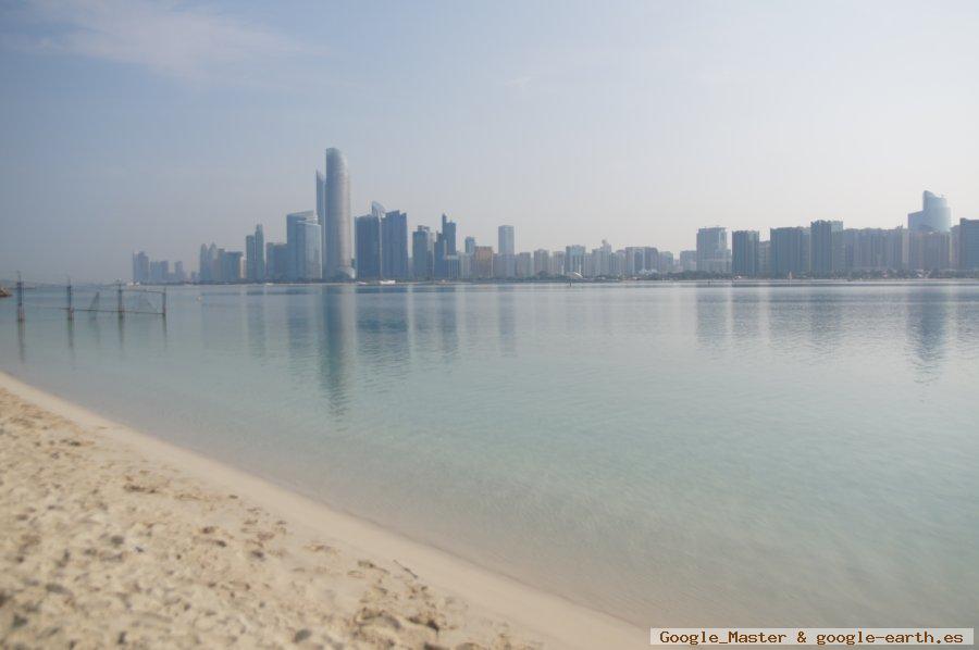 Skyline de la Corniche de Abu Dhabi