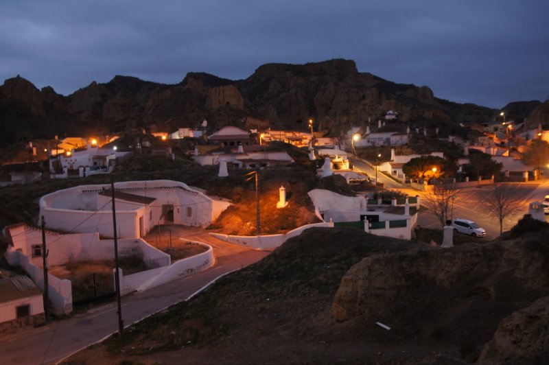 Barrio de la scasas cueva - Acci resurge en Guadix, Granada