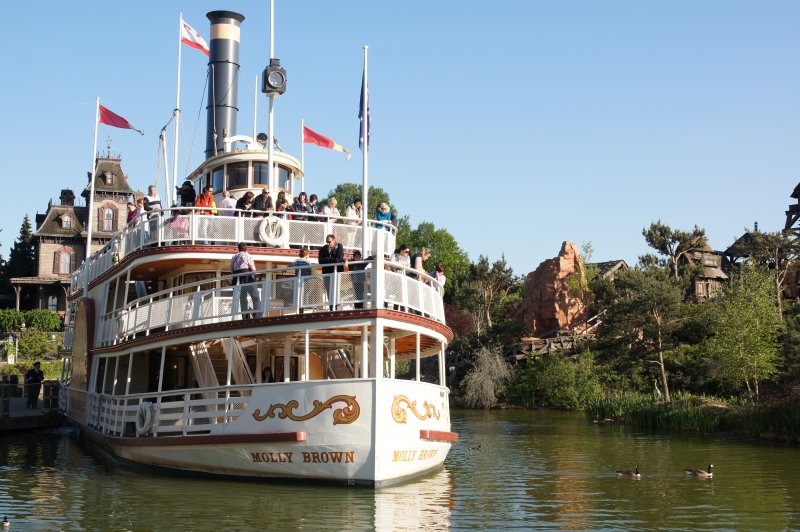 Molly Brown Riverboat - Disney - Barcos Rueda de Paleta o Vapor de ruedas