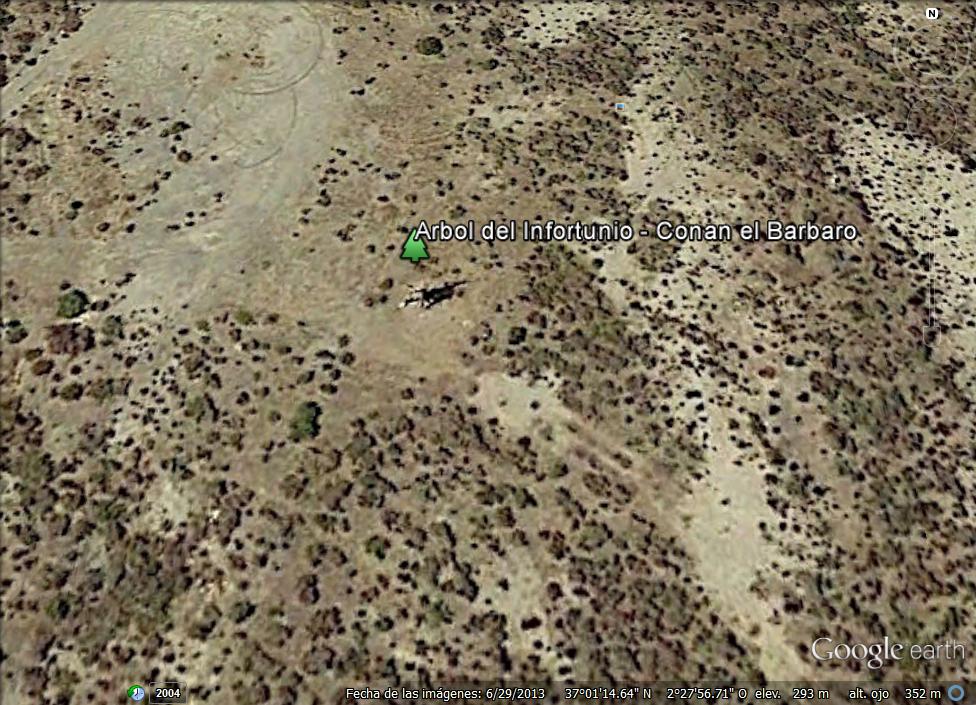 El árbol del Infortunio - Conan el Bárbaro, Desierto Almería 1 - Casa de Walter White - Breaking Bad 🗺️ Foro General de Google Earth