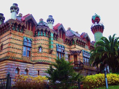 El Capricho de Gaudi, Comillas, Cantabria 0